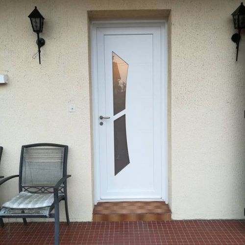 Porte d’entrée pvc