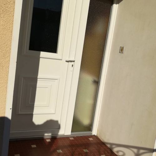 Porte d’entrée pvc