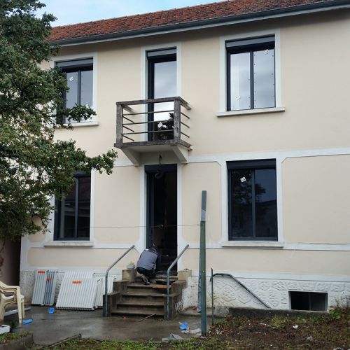 Rénovation de menuiseries aluminium avec volets roulants - Tarbes (65)