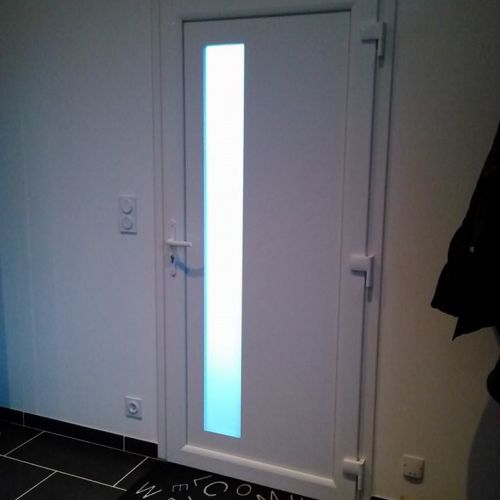Porte d’entrée pvc