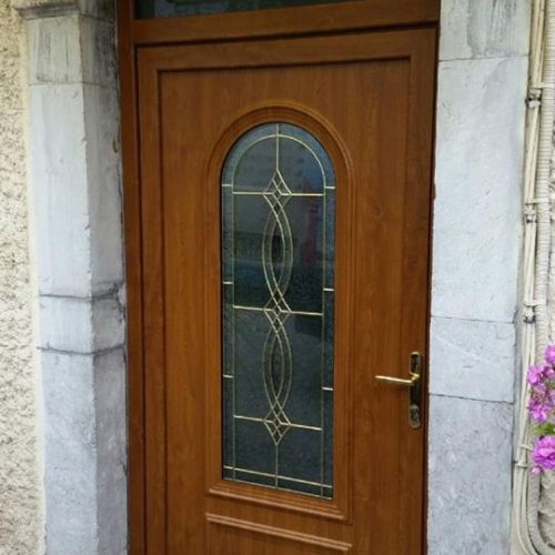 Porte d’entrée pvc
