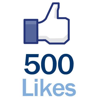 500 LIKES !!!